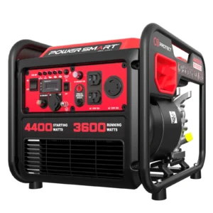 4400W Open Frame Inverter Generator, CO Safety