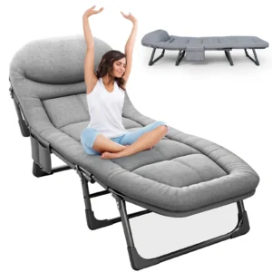 Sleeping Cots for Adults 6 Positions, Portable