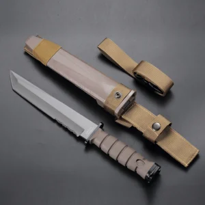 5CR high-toughness steel outdoor tactical military knife