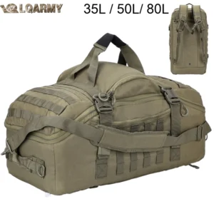 30L 50L 80L Outdoor Mountaineering Tactical Backpack Large Duffel Bag