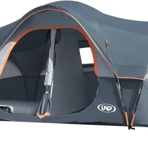 10-Person Family Camping Tent, Easy Setup, Waterproof