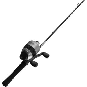6Foot 2Piece Fiberglass Fishing Rod and Zebco 33 Spin cast Reel