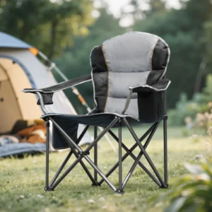 Heavy Duty Camping Chair 450lbs Capacity Portable Folding Chair
