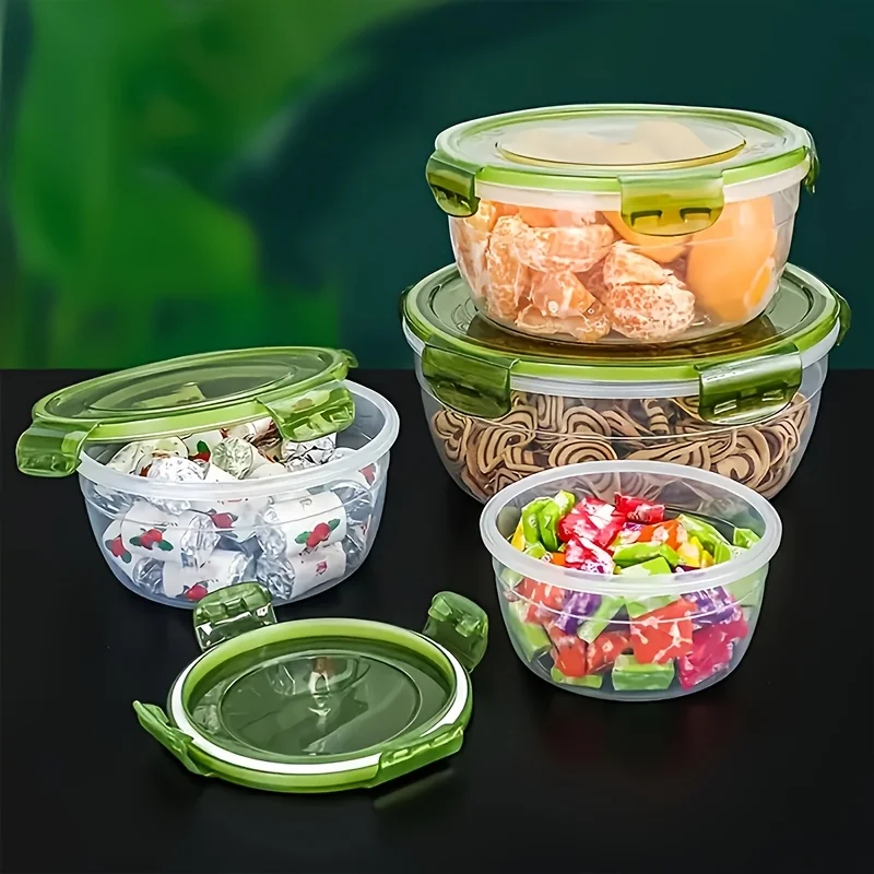 8pcs Set of 4 Containers with 4 Lids – Adventure N Outdoors