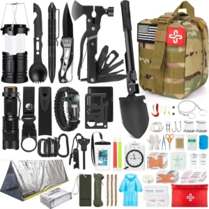 250Pcs Survival Gear First Aid Kit